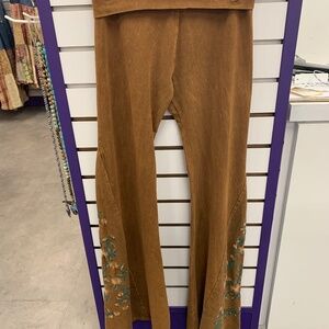 NWT T-Party  mineral wash wide leg yoga pant.  Made in the USA